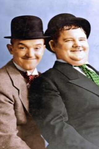 Classic Comedy Duo: Laurel and Hardy 🎩😂