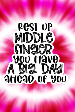 A Day for the Bold: Middle Finger Motivation ✋✨