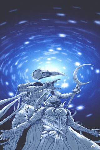 Celestial Guardians: The Moonlit Embrace 🌙✨