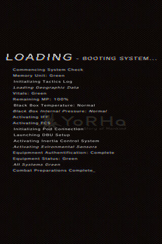 Nier: The Journey Begins - Loading Screen