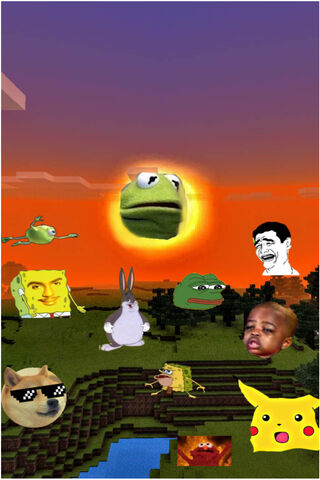 Nostalgia in Pixels: A Meme Sunset 🌅