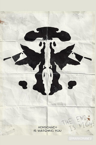 The Watchful Inkblot: A Glimpse into the Abyss 🖤🖋️