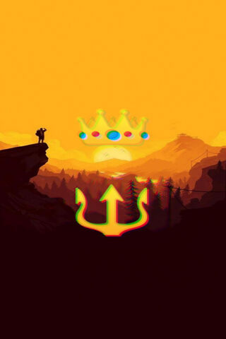 Crowned by the Sunset 🌅👑