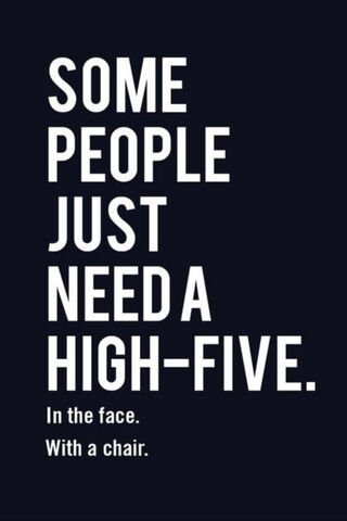 High-Five Humor: A Playful Take on Frustration