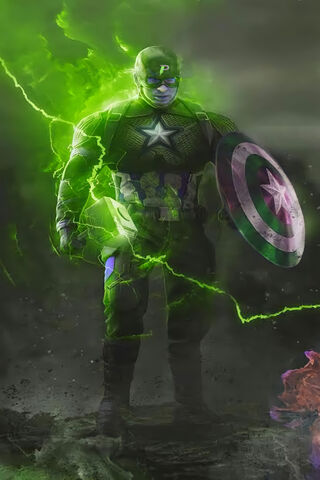 Captain America: Power Unleashed! ⚡️🛡️