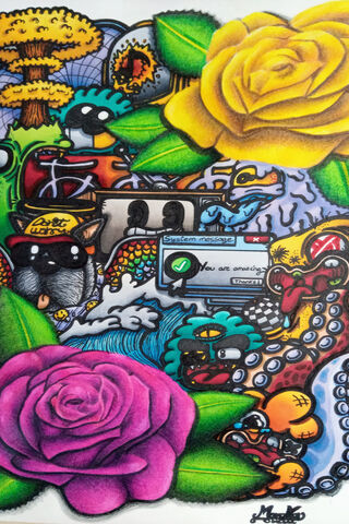 Whimsical Wonders: A Journey Through Crazy Beauty 🌼🎨