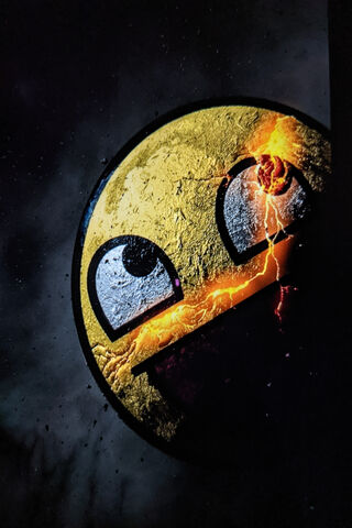 Electric Joy: The Smile Emoji Unleashed ⚡😊