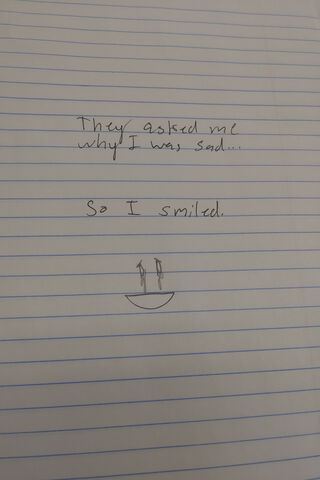 Behind the Smile: A Hidden Struggle