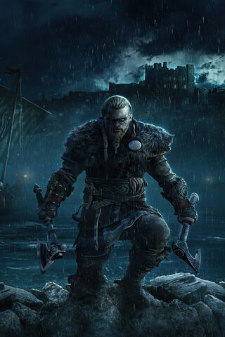 Warrior of the North: A Viking's Resolve ⚔️🌧️