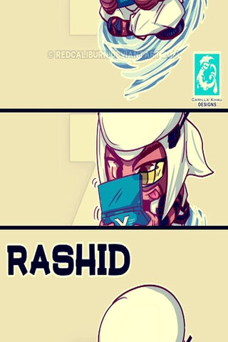 Chibi Rashid: The Windy Gamer 🌬️🎮