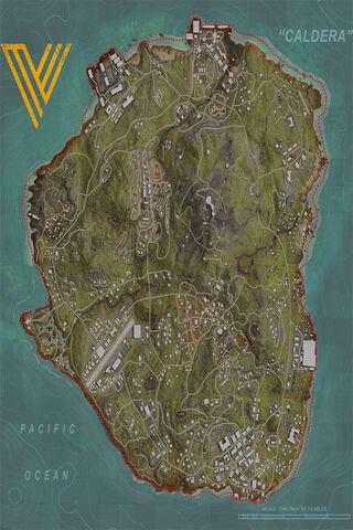 Caldera Map (warzone)