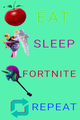 EAT SLEEP FORTNITE REP