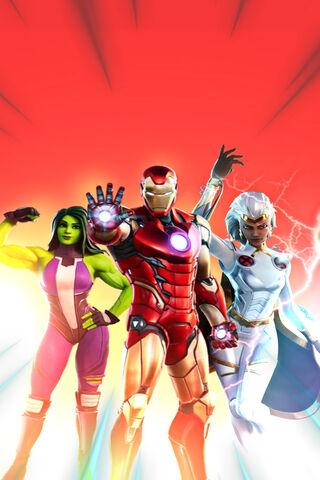 Epic Showdown: Fortnite Avengers Unite! ⚡️🦸 