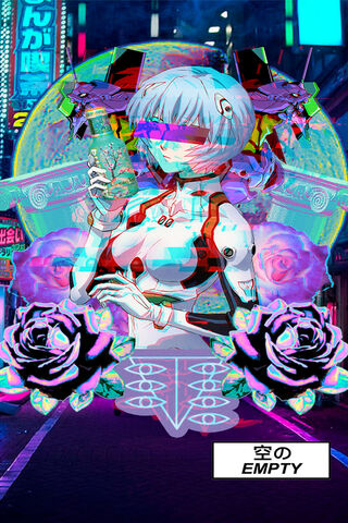 Neon Dreams: The Enigmatic Rei Ayanami 🌌✨