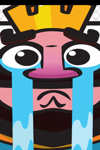 The Tearful King of Clash Royale 👑💧