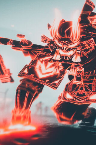 Neon Samurai: The Ultimate Fortnite Warrior ⚔️✨