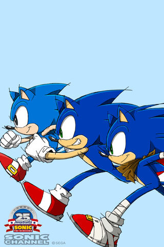 Sonic Through the Ages: A Speedy Celebration! 🎉