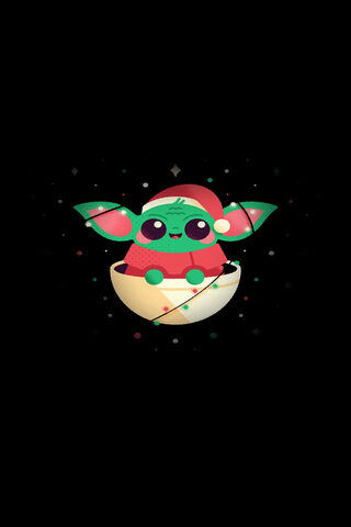 Festive Baby Yoda: The Cutest Holiday Companion! 🎄✨