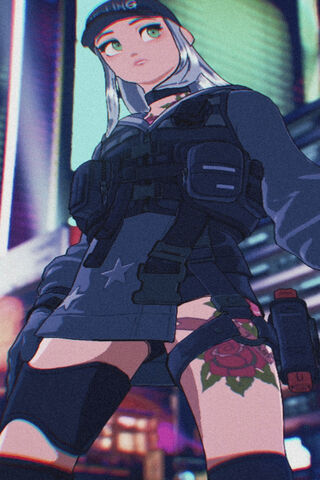 Chigusa: The Urban Warrior of Fortnite 🌆⚔️