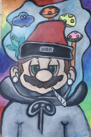 Stoner Mario Wallpaper - Download to your mobile from PHONEKY