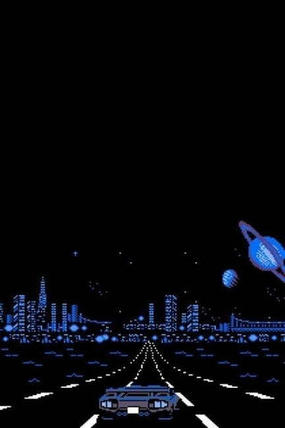 Retro Racing Through the Cosmos 🚗✨