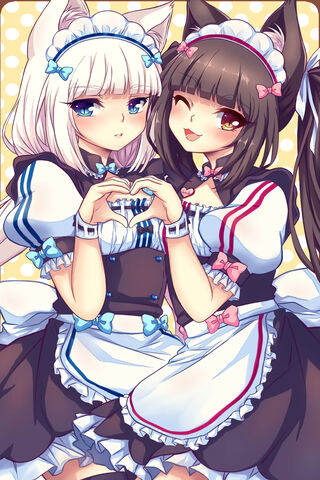 Sweet Harmony: Vanilla & Chocola 🍦❤️