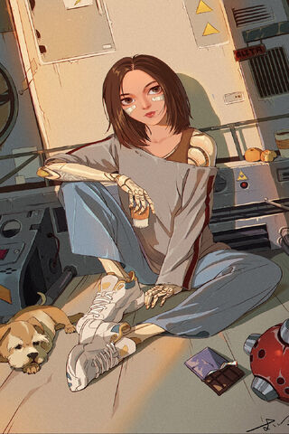 Alita: A Moment of Reflection 🌌🤖