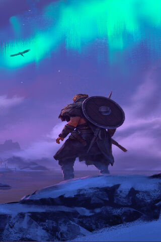 Eivor's Journey: Under the Northern Lights 🌌