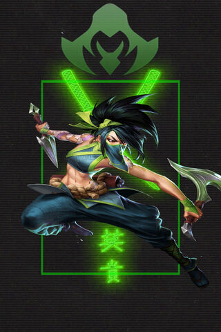 Akali: The Agile Assassin 🌌⚔️