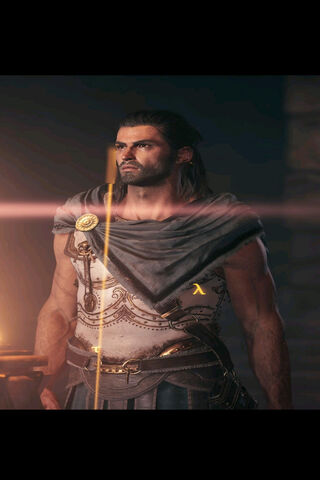 The Heroic Stance of Alexios ⚔️✨