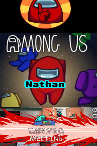 Nathan's Emergency Meeting in Among Us! 🚀🔴