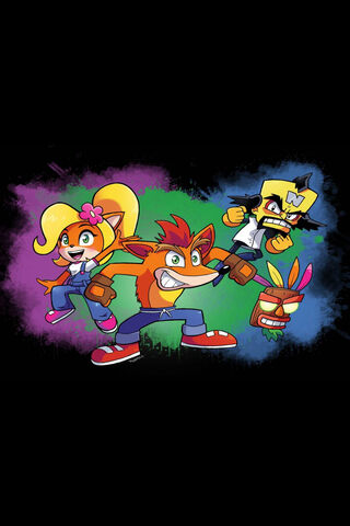 Crash Team Adventure: The Iconic Trio! 🎮✨
