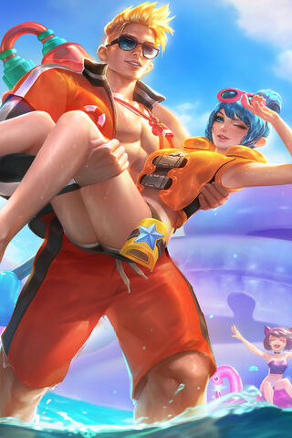 Summer Splash: Claude and Fanny's Fun Day! ☀️🏖️