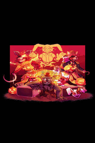 Frightful Friends: The FNAF Crew Unleashed! 🎃👻