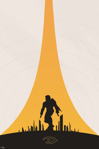 Epic Dawn: A Halo Tribute 🌅