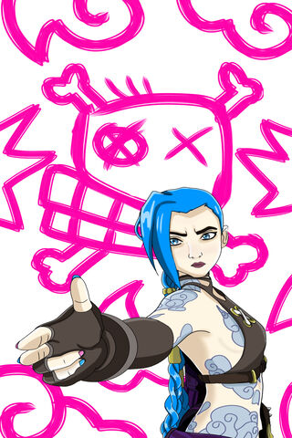 Jinx Unleashed: Chaos in Color! 🎨💥