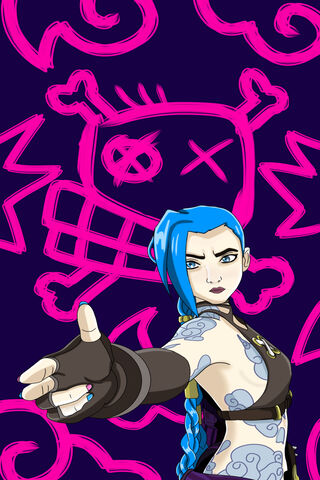 Jinx Unleashed: Chaos in Color! 🎨💥