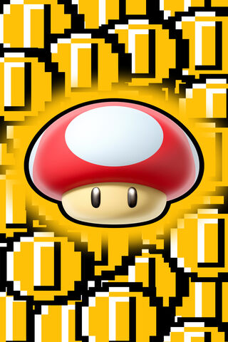 Power-Up Paradise: The Iconic Mario Coin!