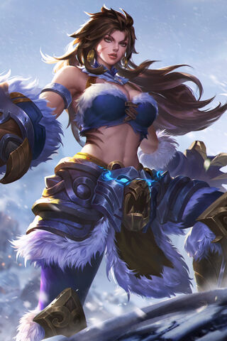 Masha: The Fierce Warrior of the North ❄️⚔️
