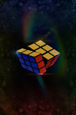Cosmic Puzzle: The Rubik's Cube in Space! 🌌🧩