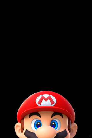 Mario's Iconic Peek! 🍄👀