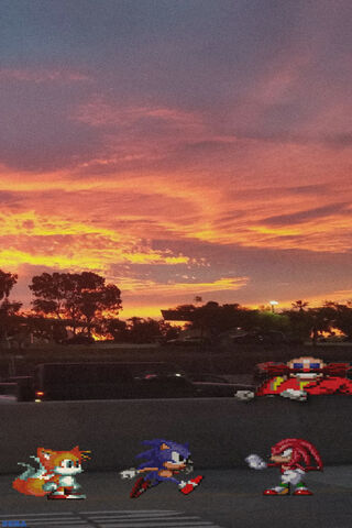 Sonic's Sunset Adventure 🌅🏃