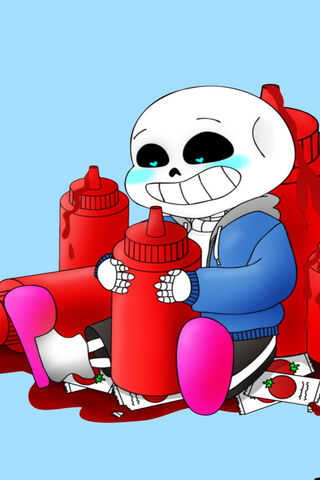 Ketchup Chaos with Sans! 🍅😄