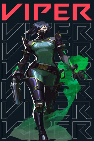 Viper: The Toxic Avenger of Valorant! 💚💣