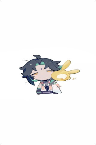 Chibi Xiao: The Playful Adeptus! 🌟