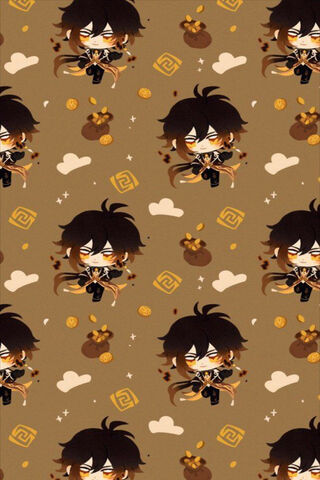 Zhongli's Cozy Snack Time 🍪✨