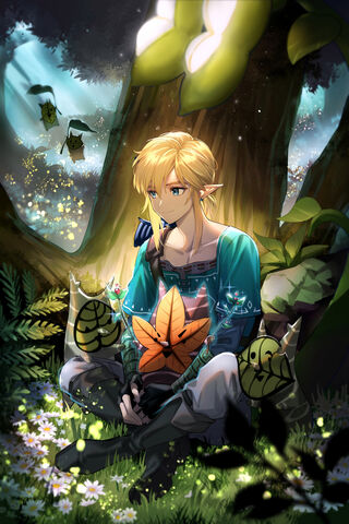 Whispers of the Forest: Link's Serenity 🌿✨
