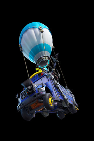 Soaring into Battle: The Iconic Fortnite Battle Bus 🚍🎈