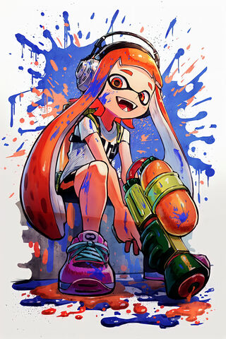 Inkling Adventure: The Colorful World of Splatoon! 🎨💦