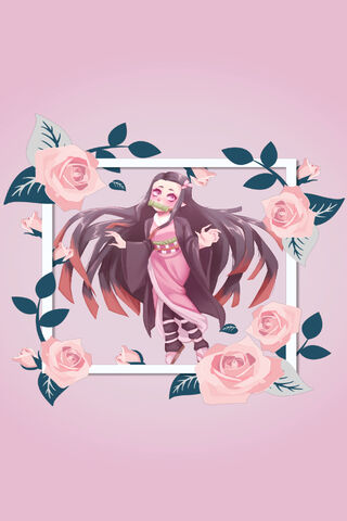 Nezuko-chan: The Enchanting Demon Sister 🌸✨